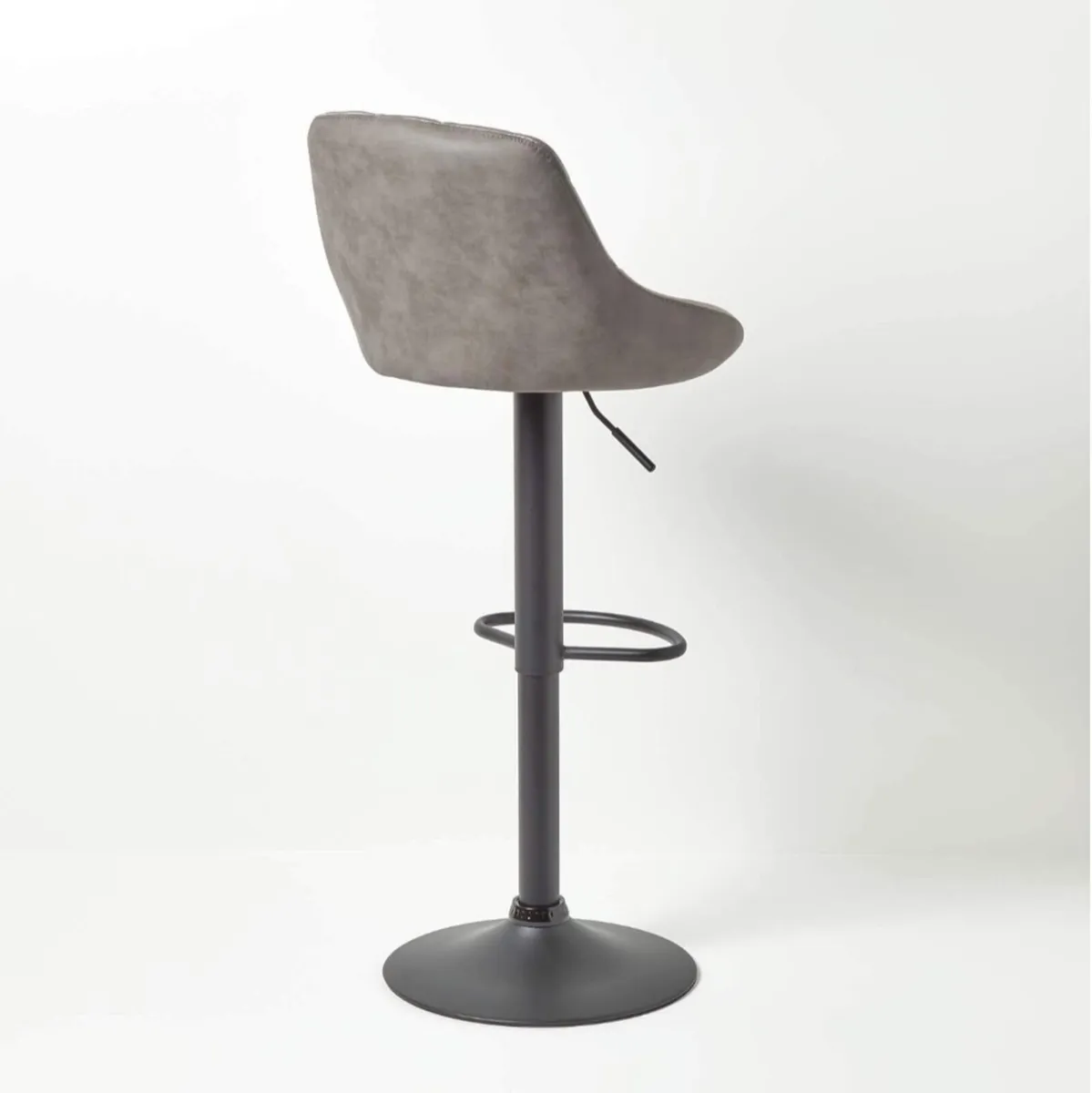 Grey bar stool set of 4 - Image 3