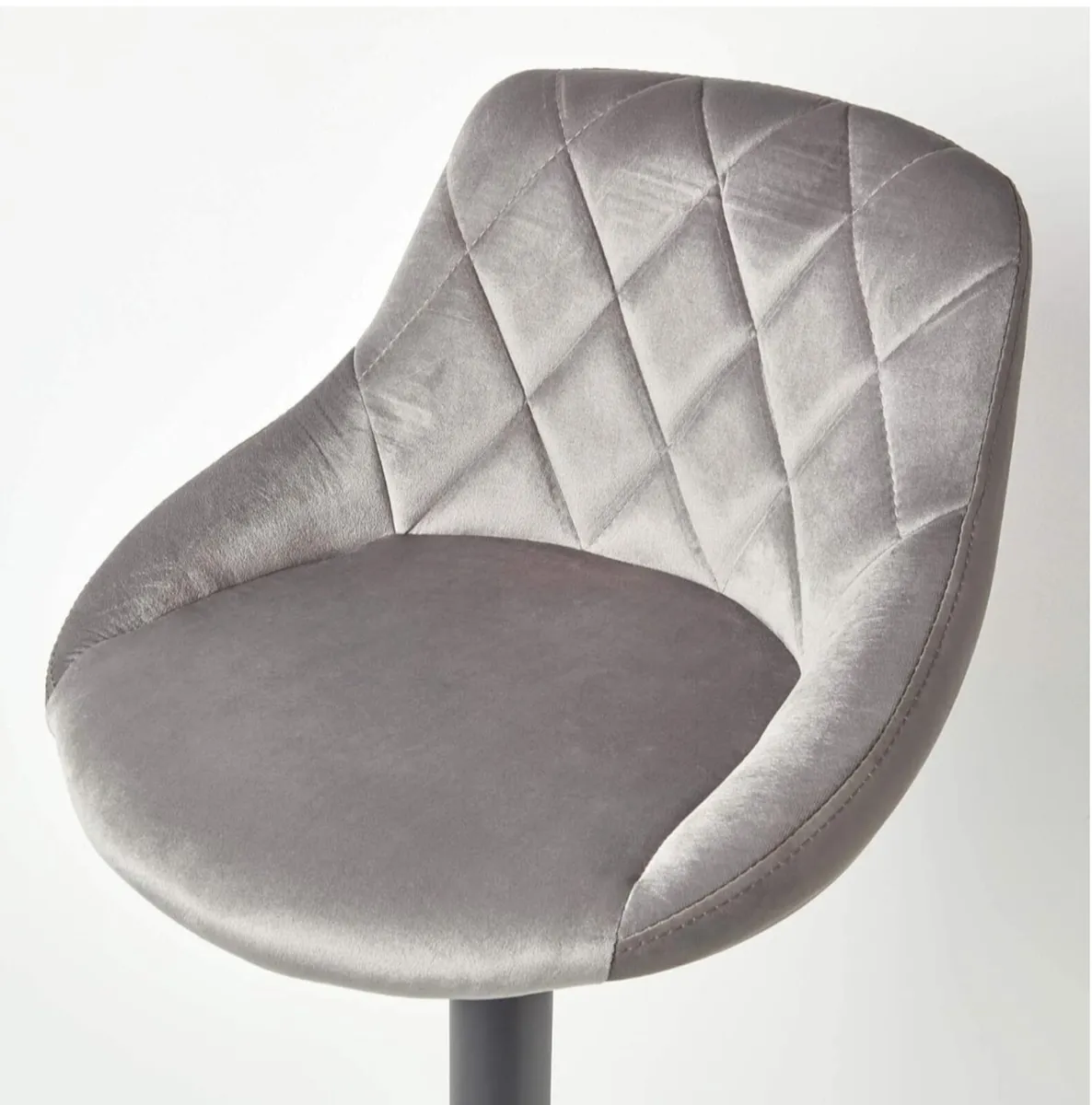 Grey bar stool set of 4 - Image 4
