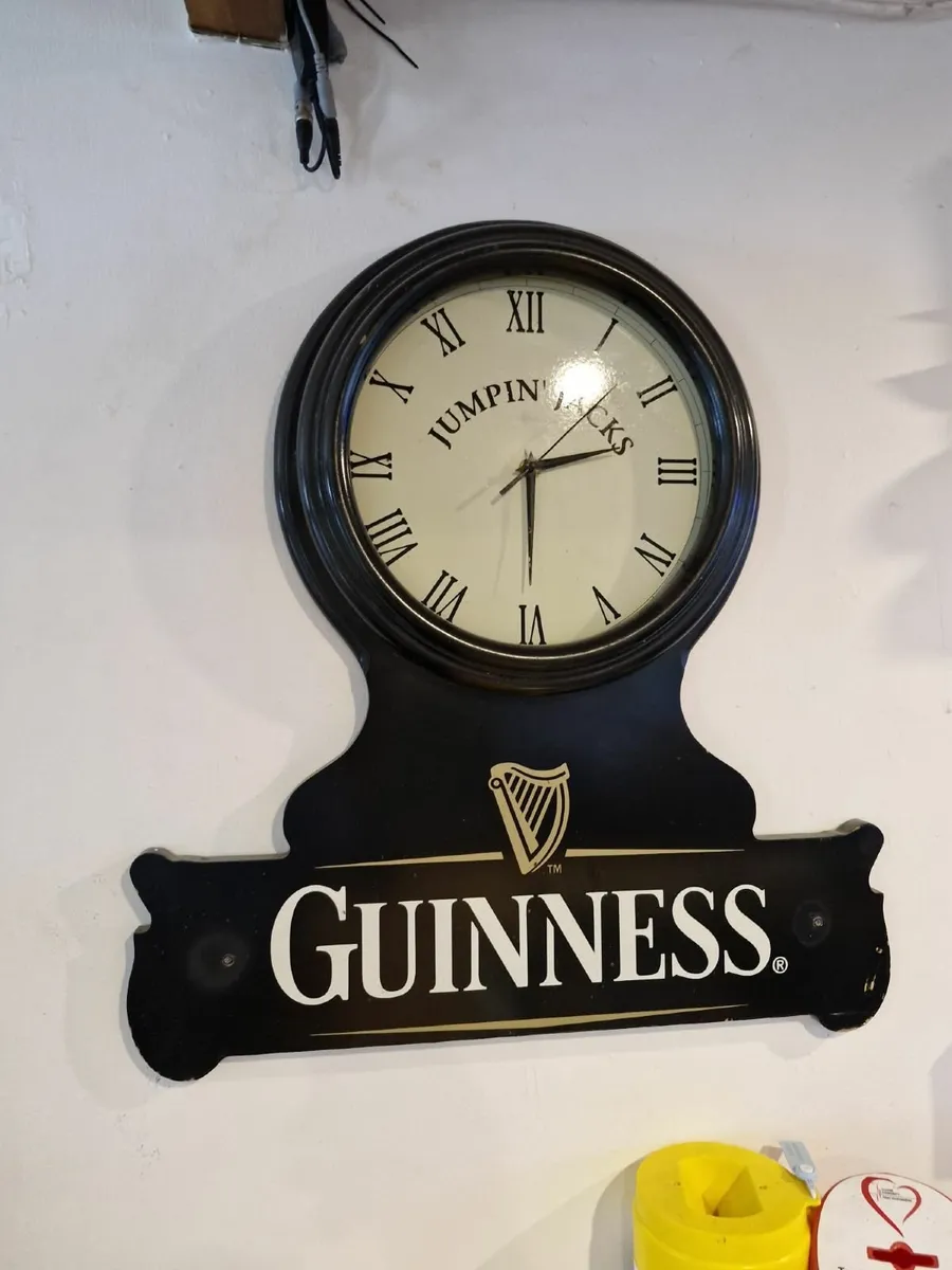Guinness Advertising Wall Clock