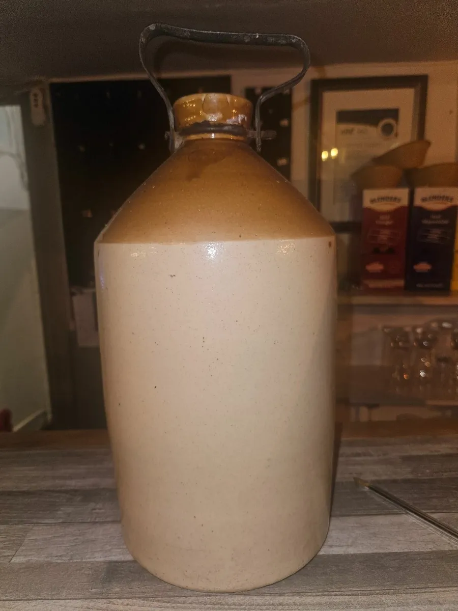 Vintage Stoneware Flagon / Jug