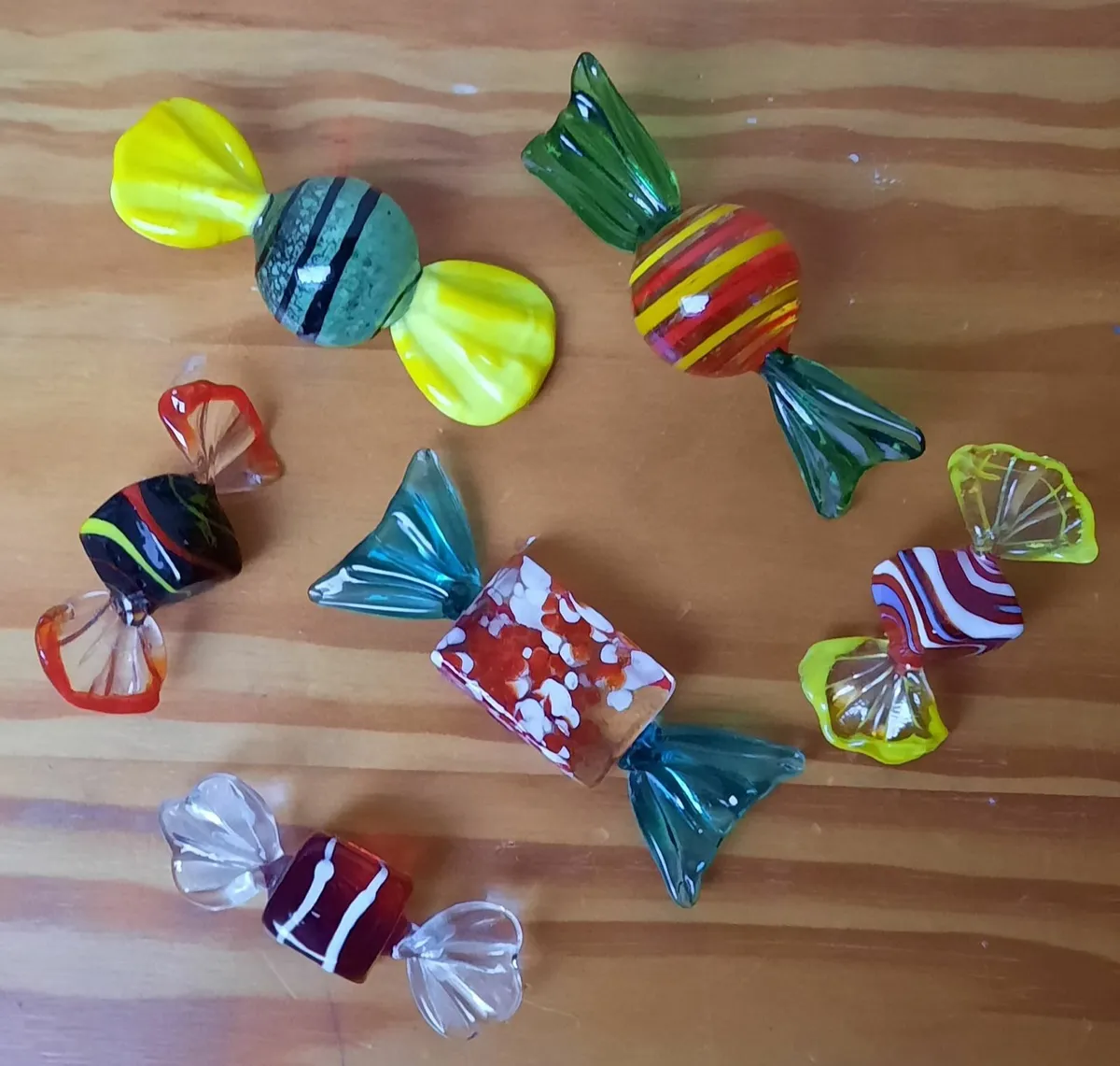Dublin Crystal Bowl & 6 Merano Glass Sweets - Image 4