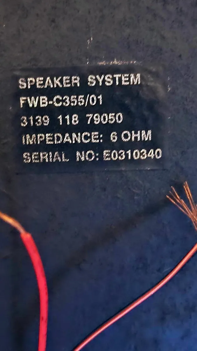 Philips Speaker System 6 OHM Mini Hifi System - Image 2
