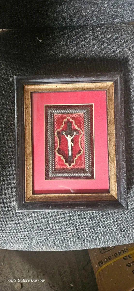 Framed Jesus on Cross