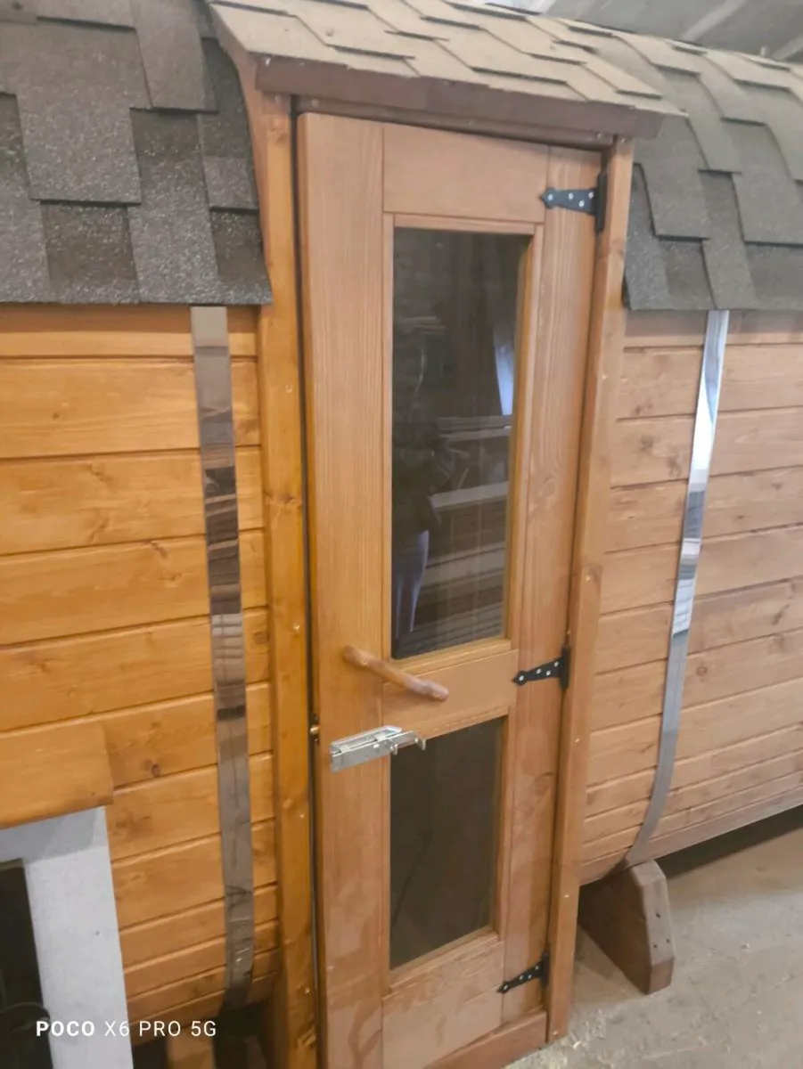 Barrel sauna/cube sauna/Hot 🔥 tub - Image 4