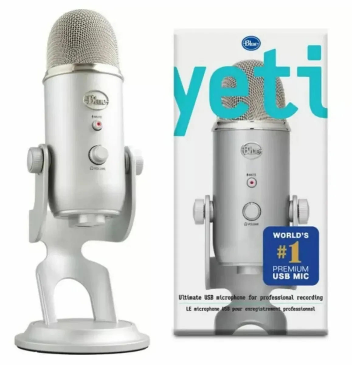 Blue Yeti USB Podcast/Gaming Microphone - Image 1