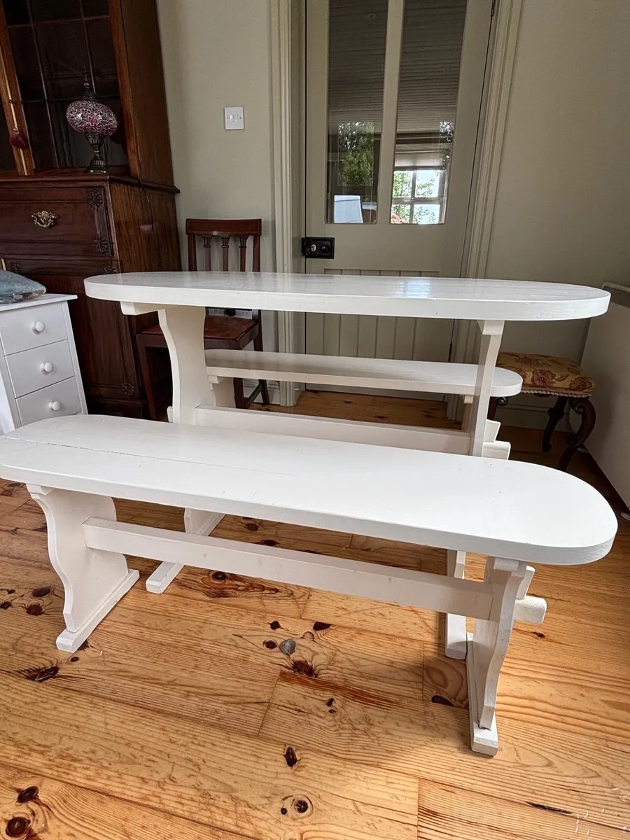 Table & Bench set