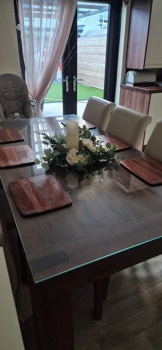 Dining  Table and 6 Chairs - Image 2