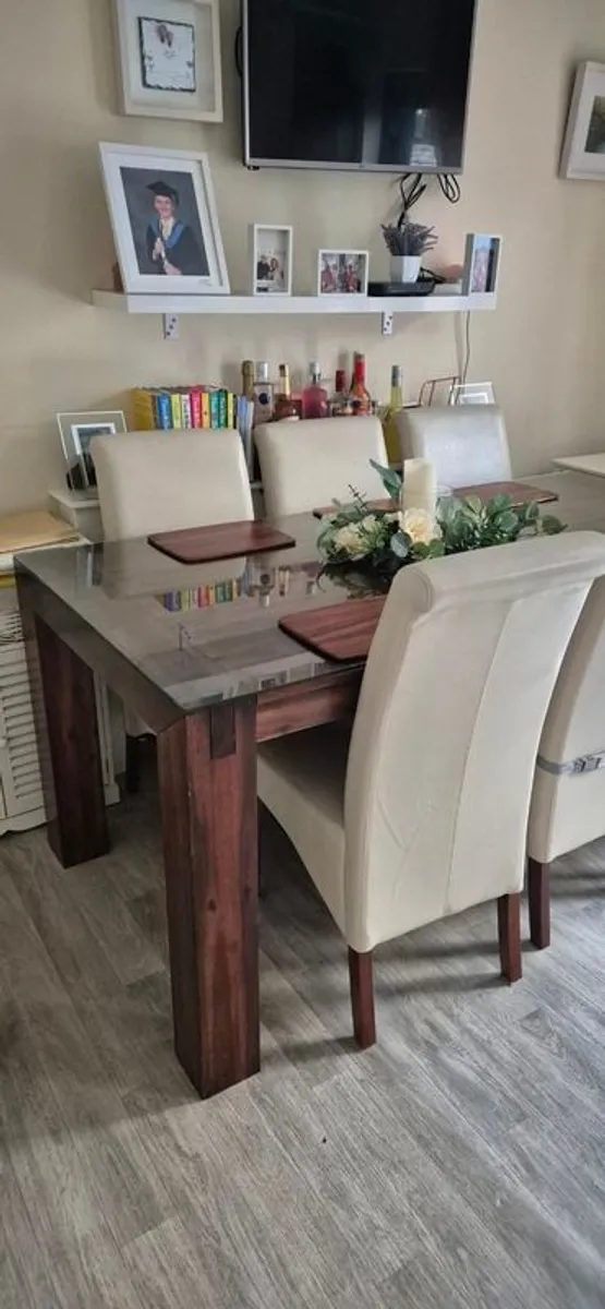 Dining  Table and 6 Chairs - Image 4