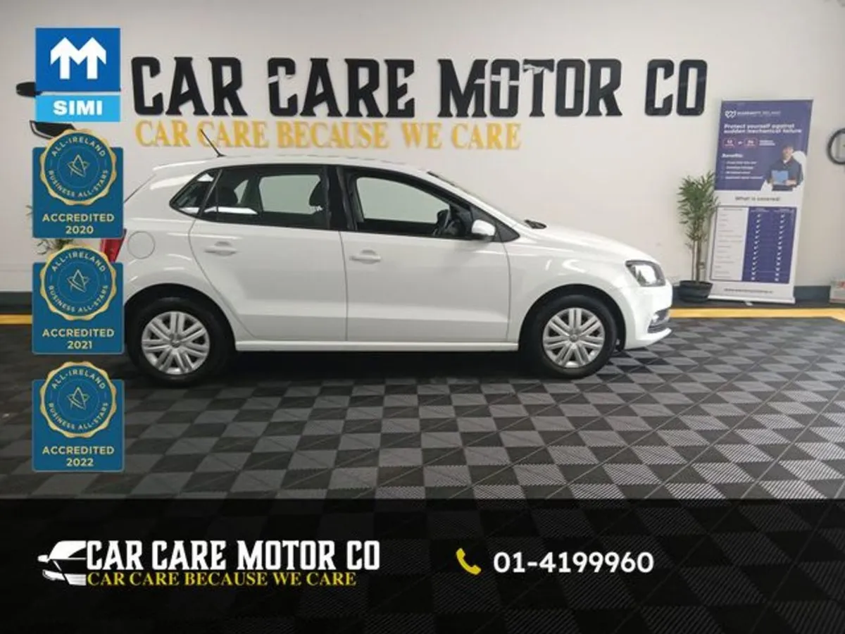 Volkswagen Polo 1.0 Petrol Hatchback White Nctd W - Image 1