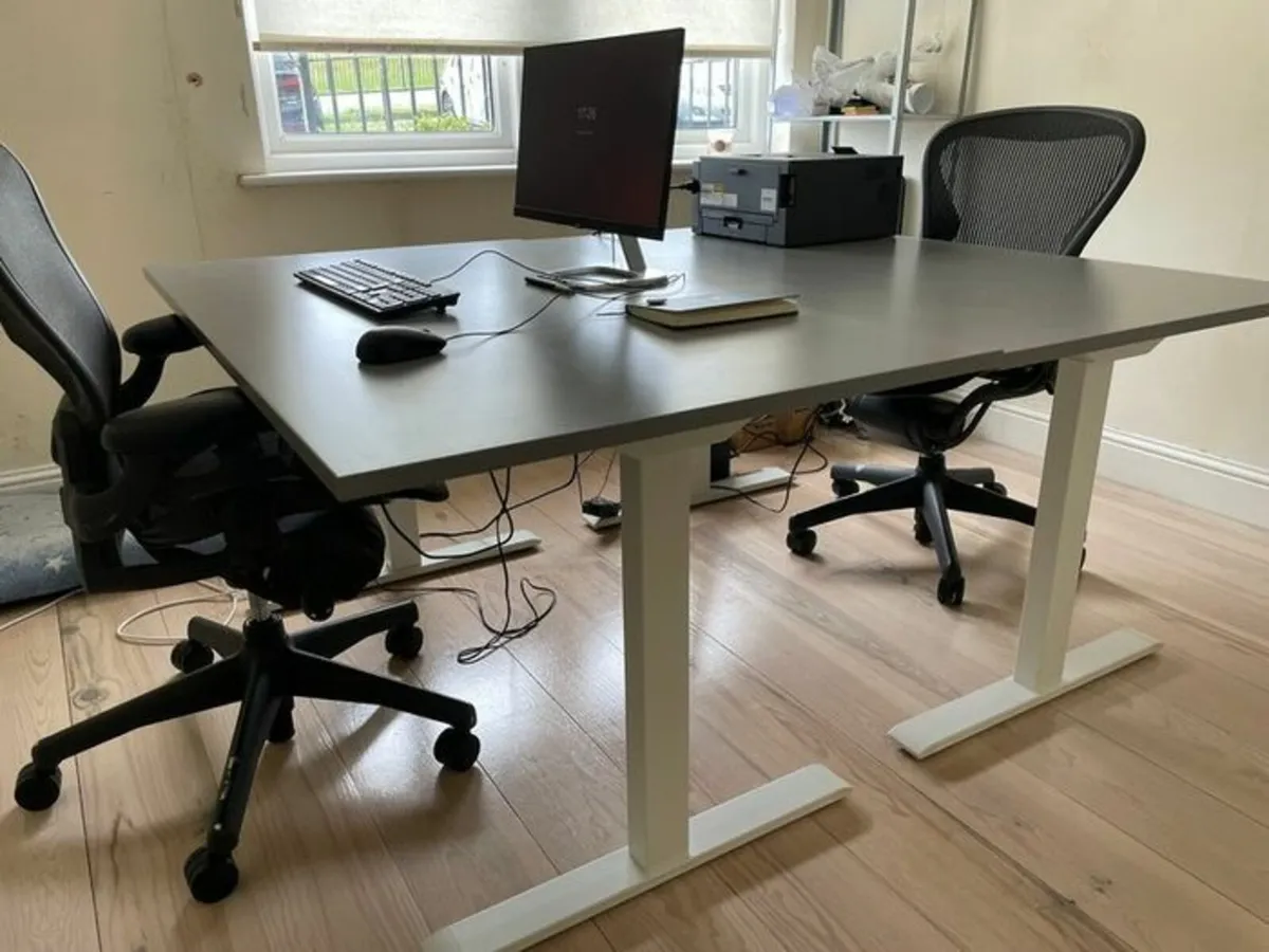 Ikea Rodulf Electric Sit Stand Desk - Image 3