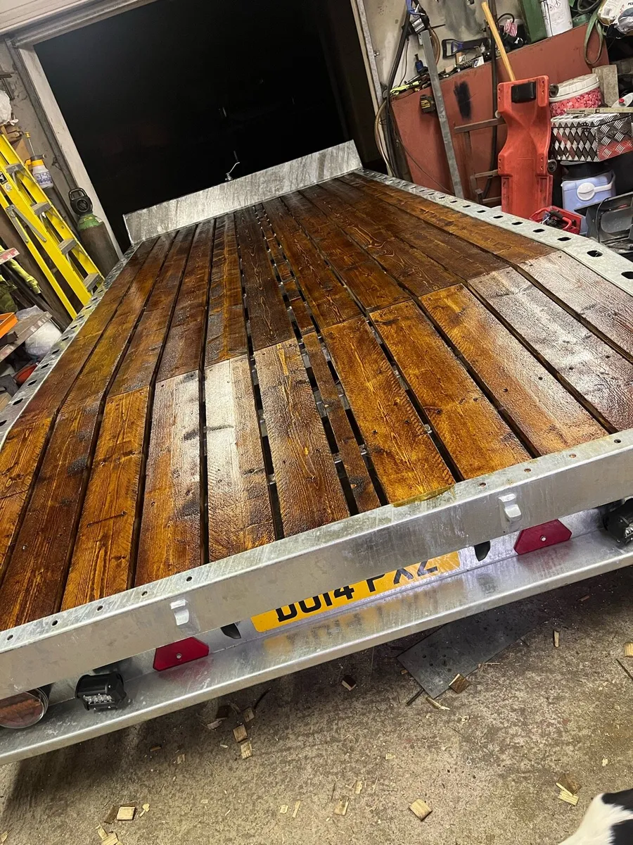 16x7 beavertail trailer - Image 4
