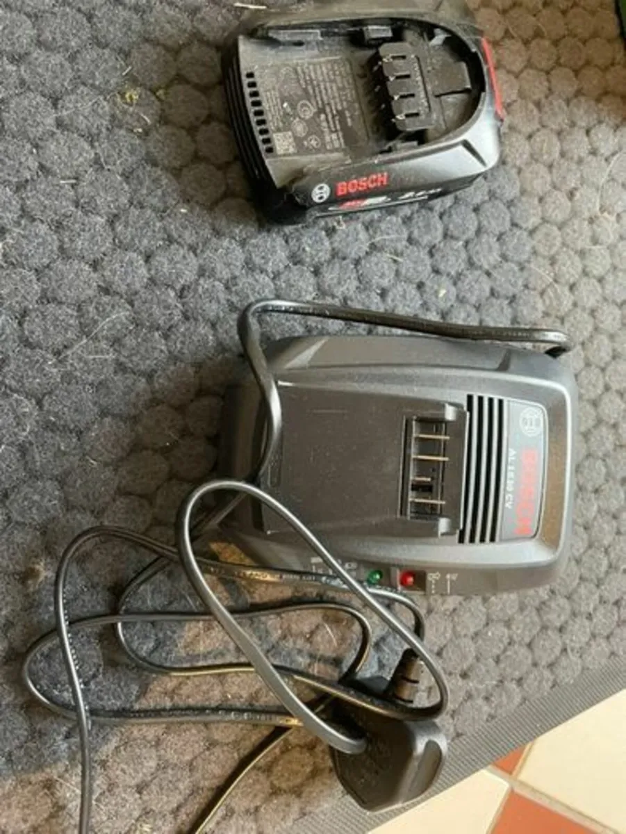 Bosch 18V 2.5 Ah battery + charger - Image 4
