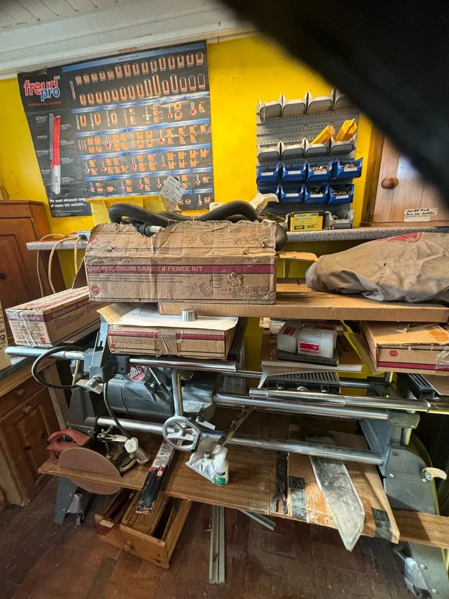 Shop Smith multi saw huge amount tooling 240v - Image 2