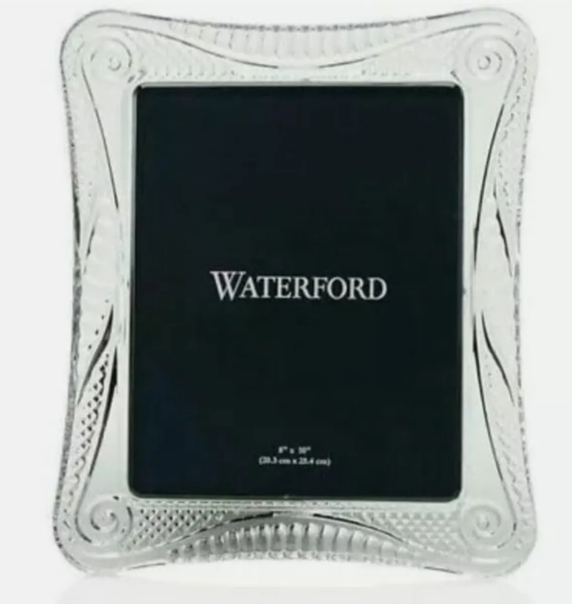 Big Waterford crystal seahorse frames