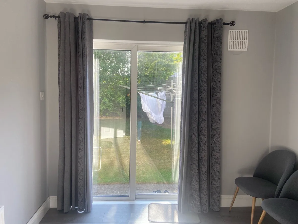 Thermal grey curtains - Image 1