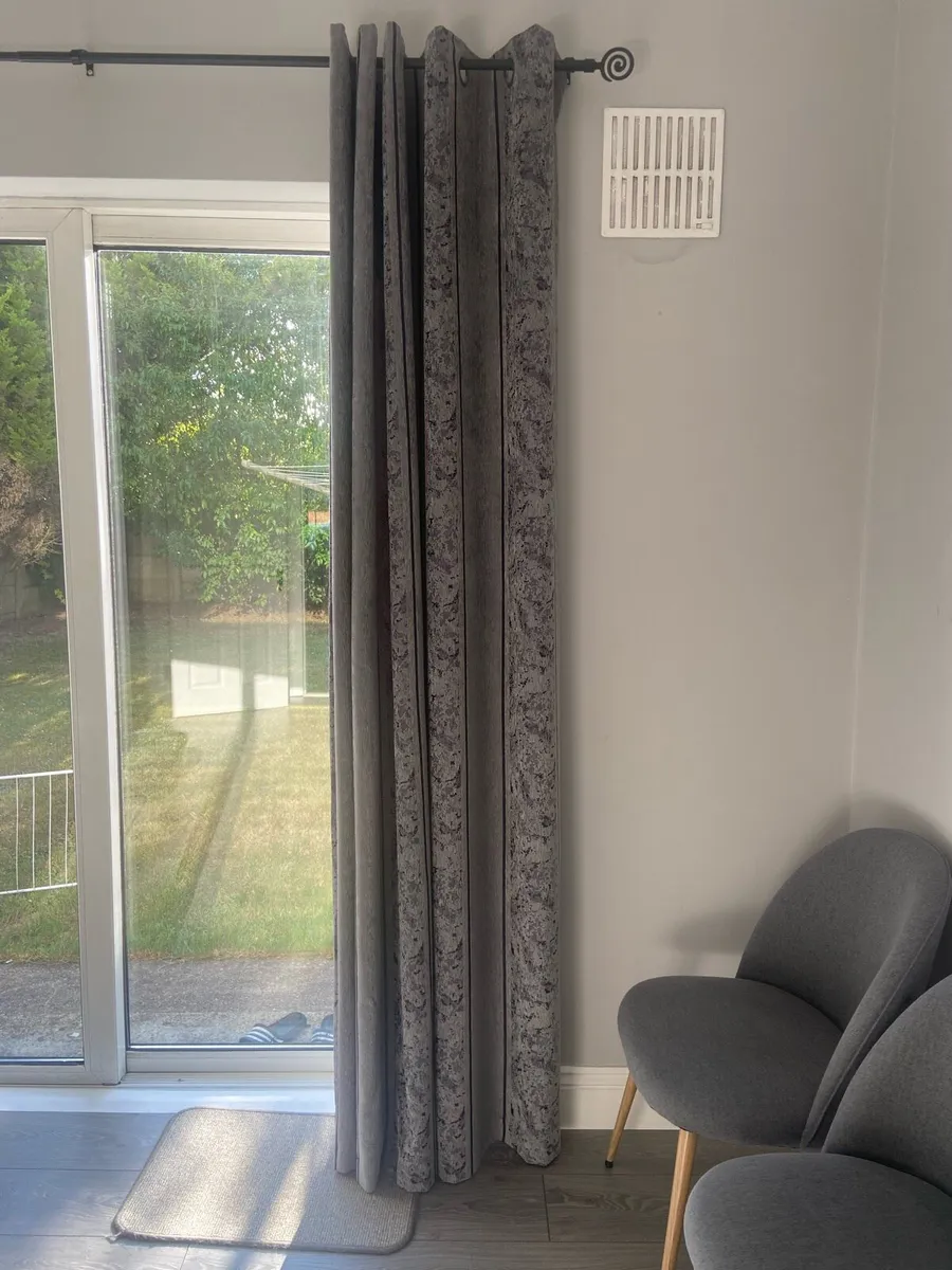 Thermal grey curtains - Image 2