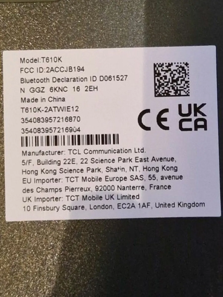 NEW in BOX, TCL40 SE Mobile Phone - Image 4