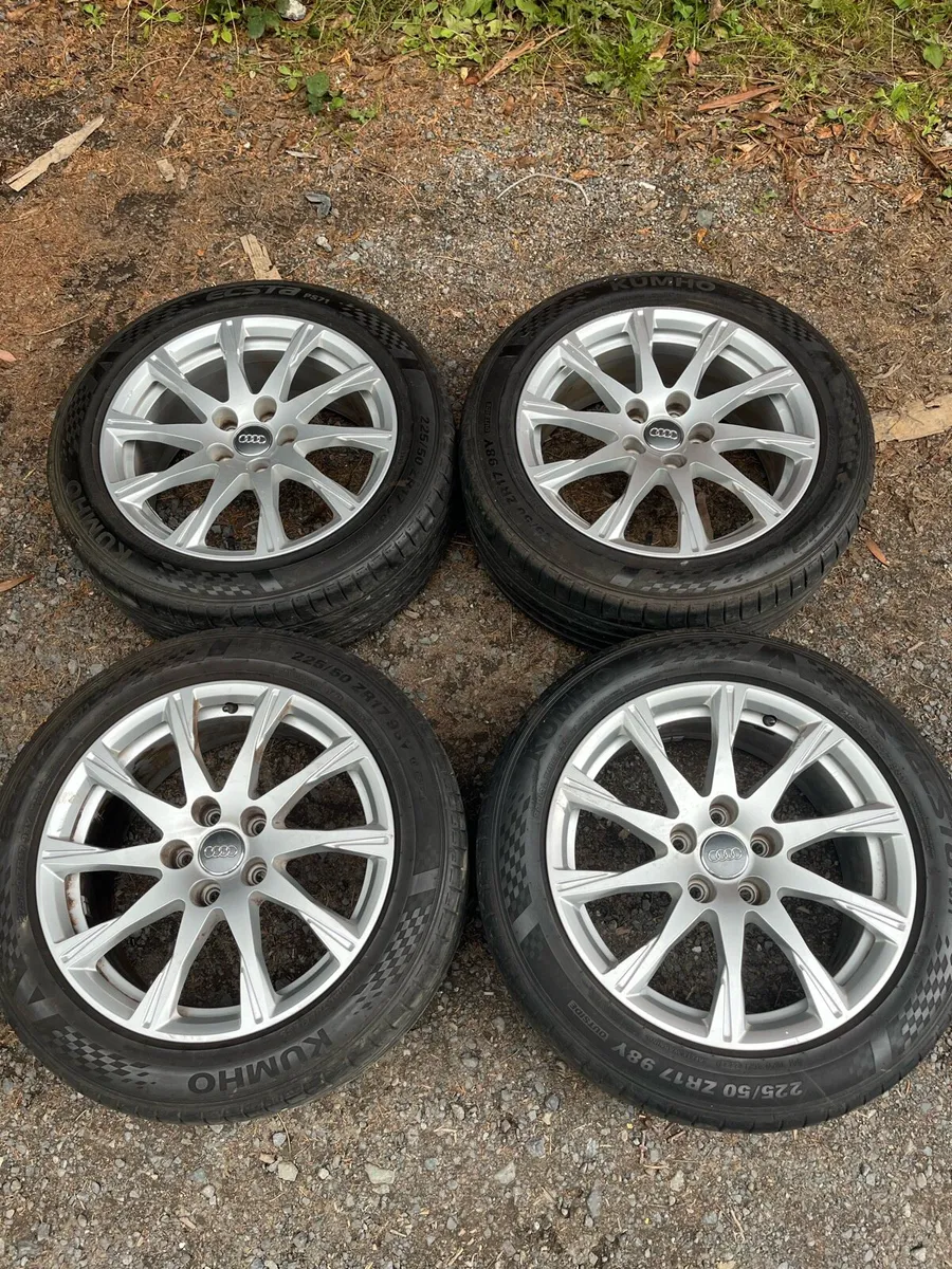 17’ Genuine Audi 5x112 alloy wheels - Image 1