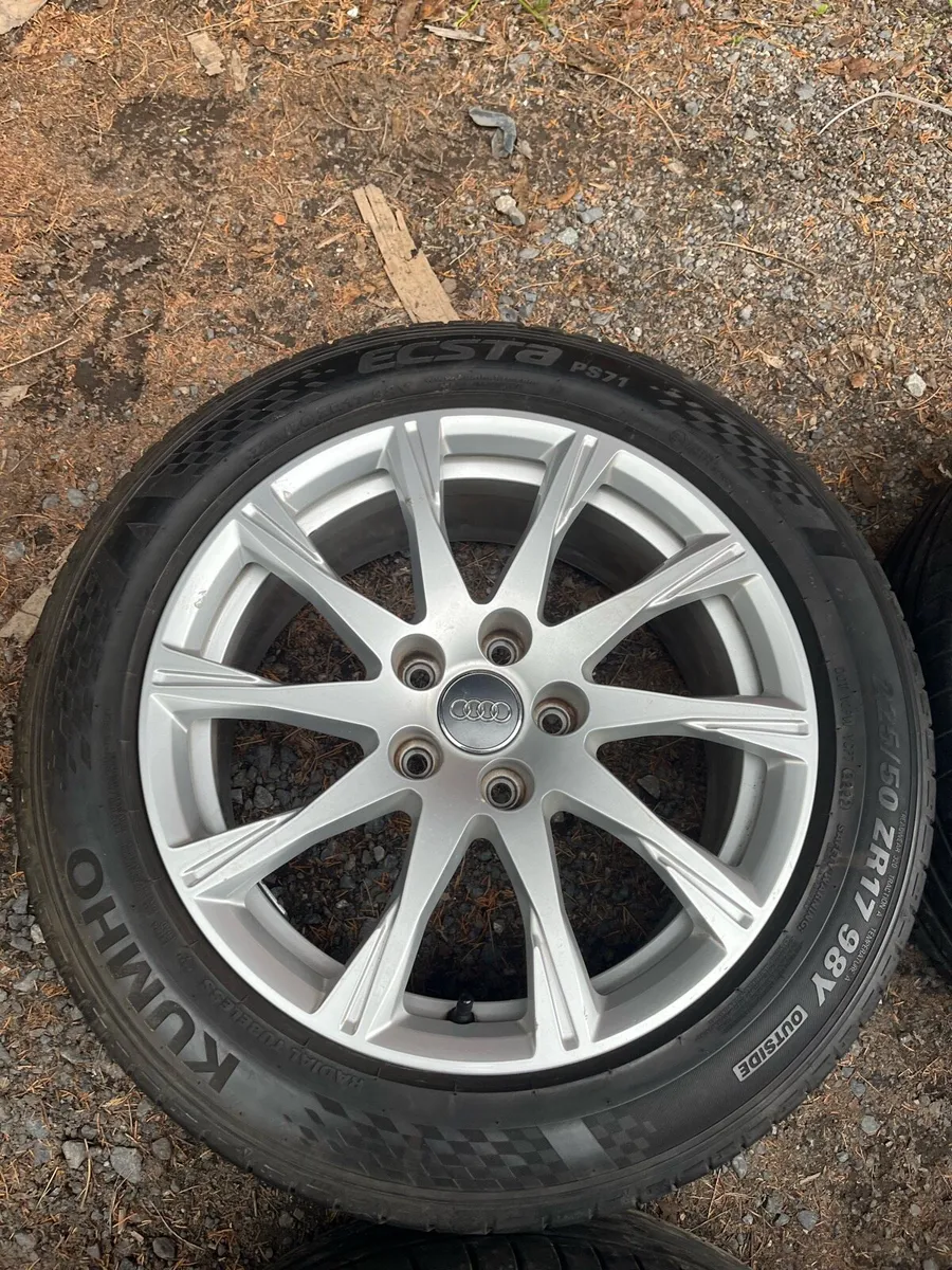 17’ Genuine Audi 5x112 alloy wheels - Image 2
