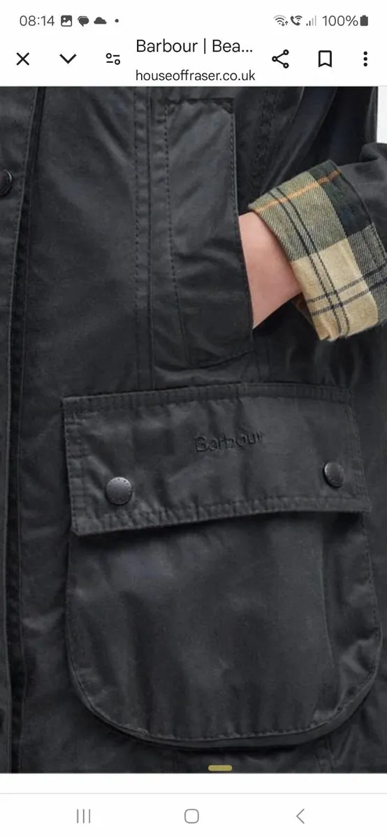 Barbour ladies jacket - Image 1