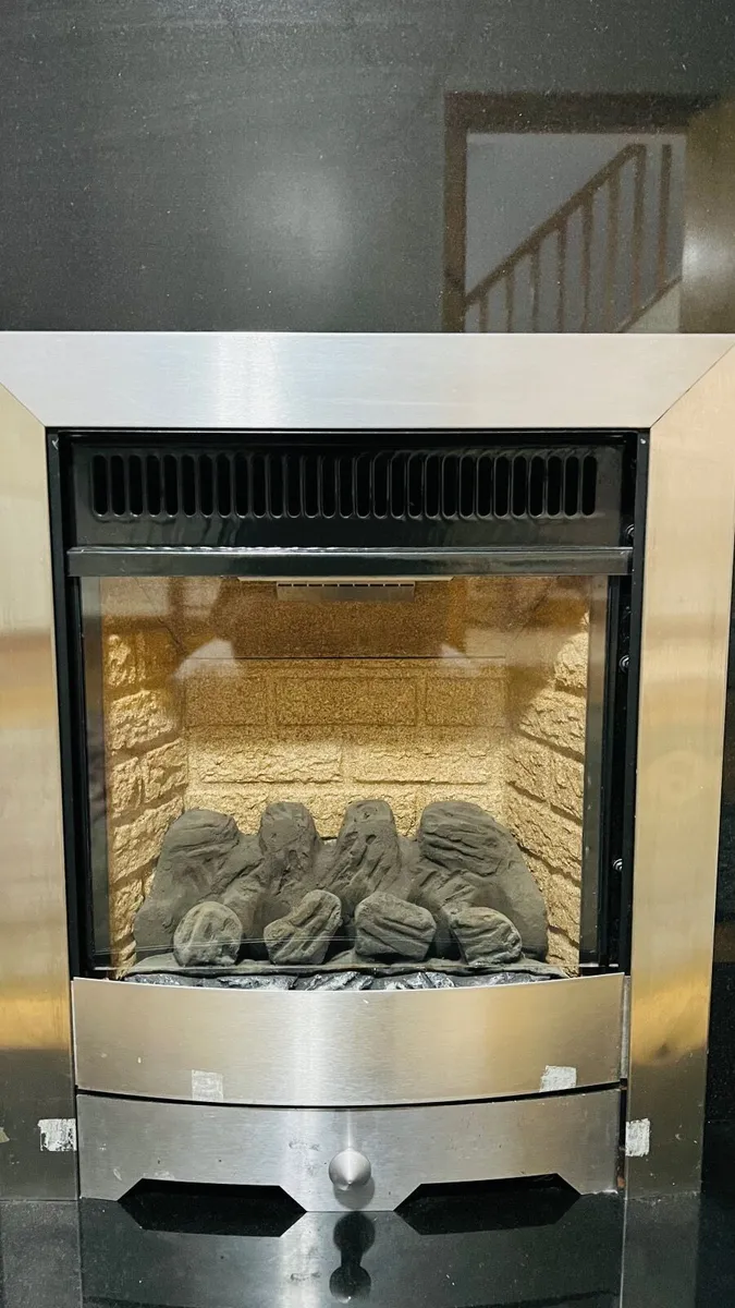 Marble Gas Fireplace - Image 4