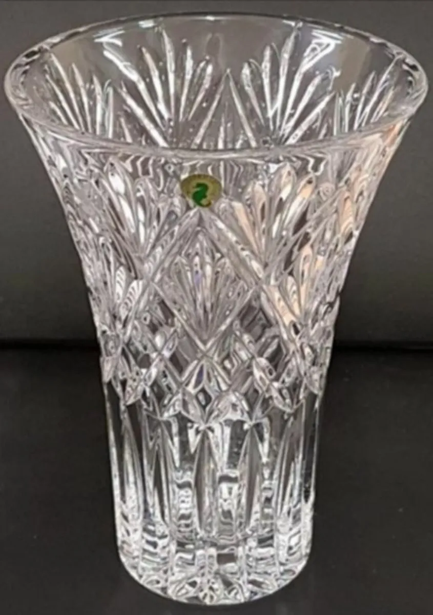 Large Waterford crystal vase