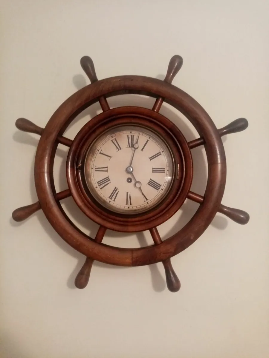 Ships wheel Clock - Image 2