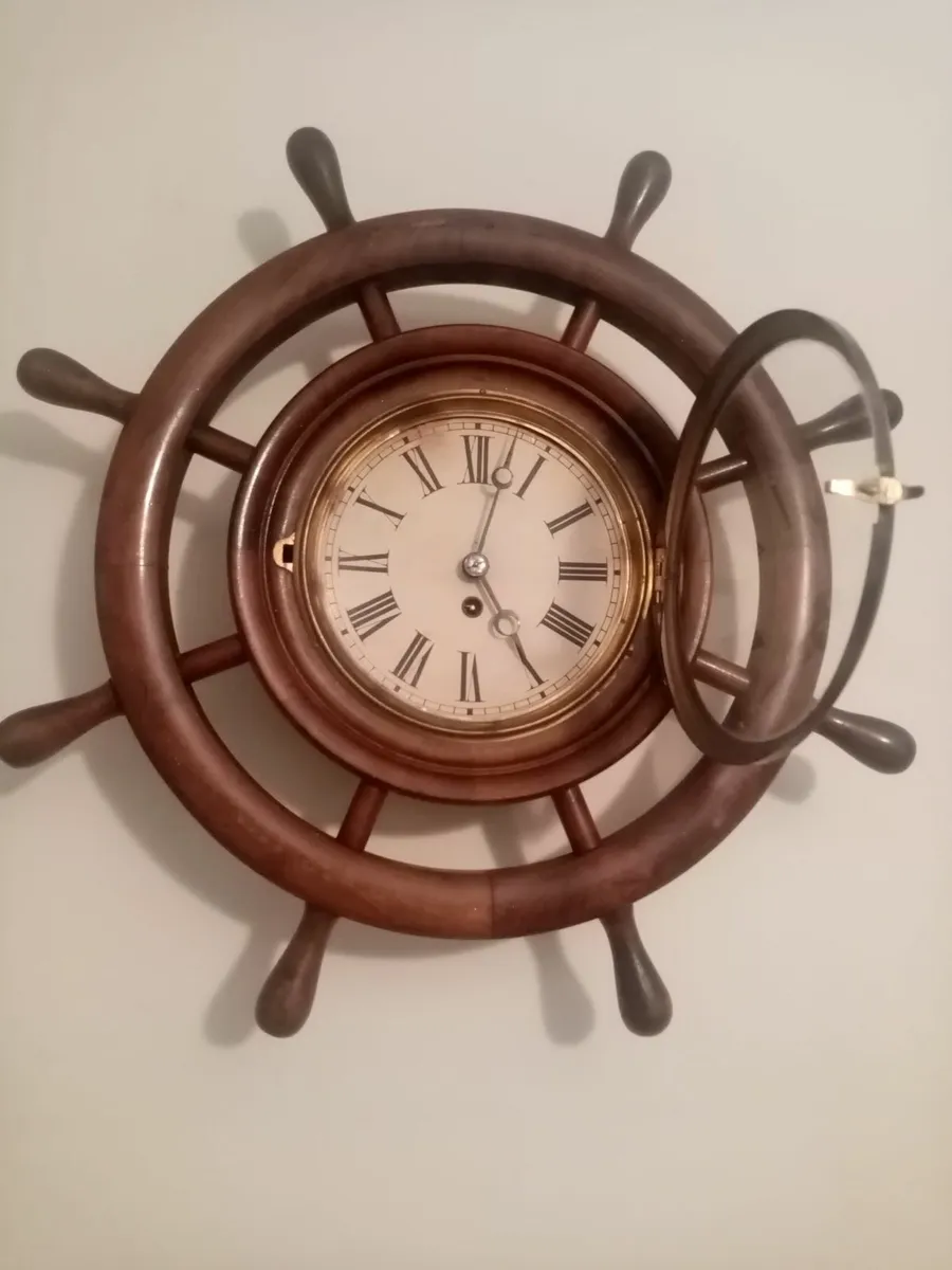 Ships wheel Clock - Image 3