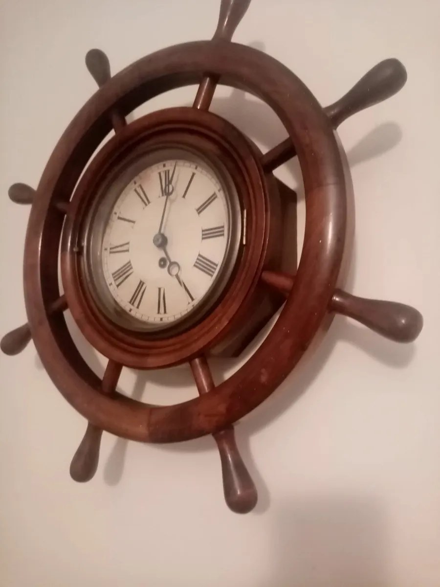 Ships wheel Clock - Image 4