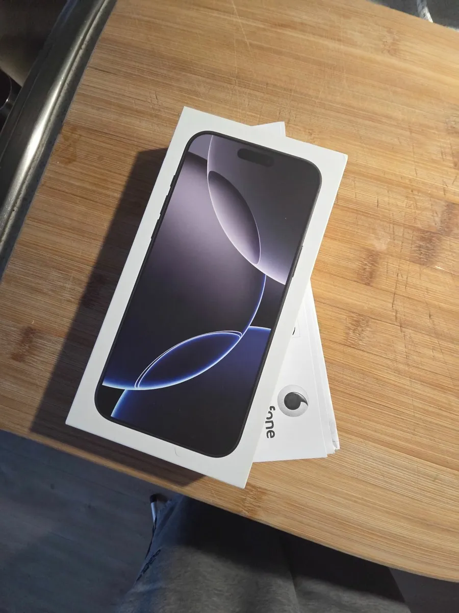 Iphone 16 pro max with reciept - Image 1