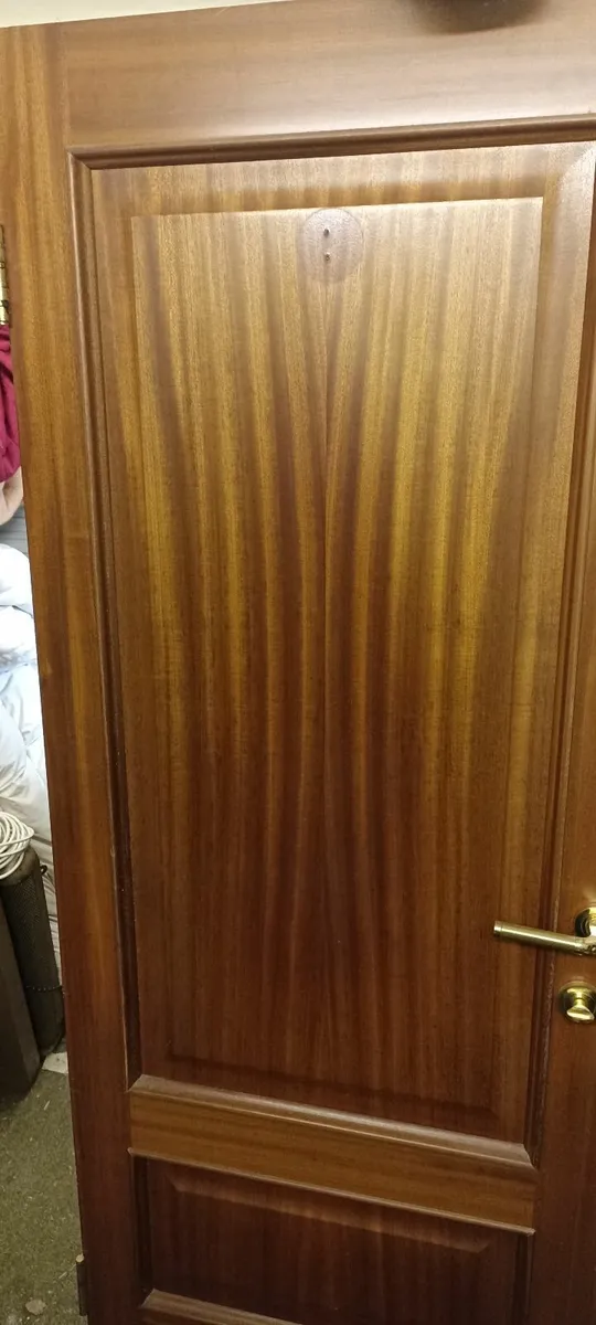Mahogany Finish Doors