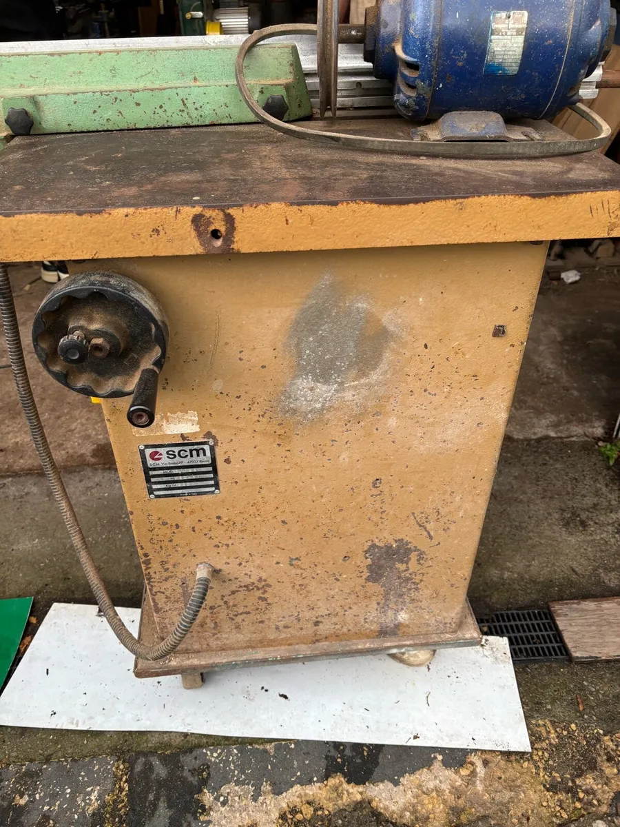SCM invincible panel saw 240v & carriage 240v - Image 1