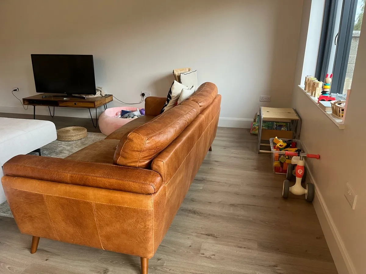 Leather sofa - Image 1
