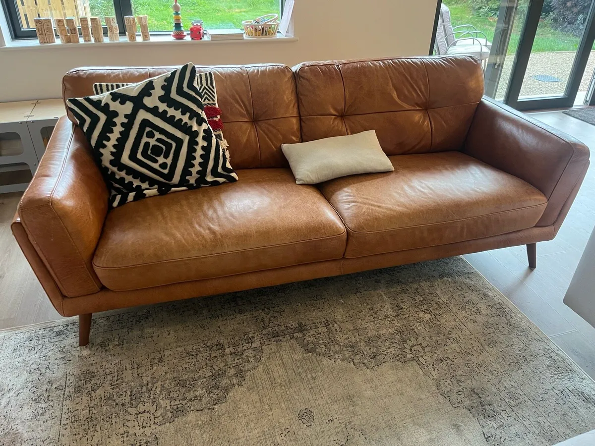 Leather sofa - Image 3