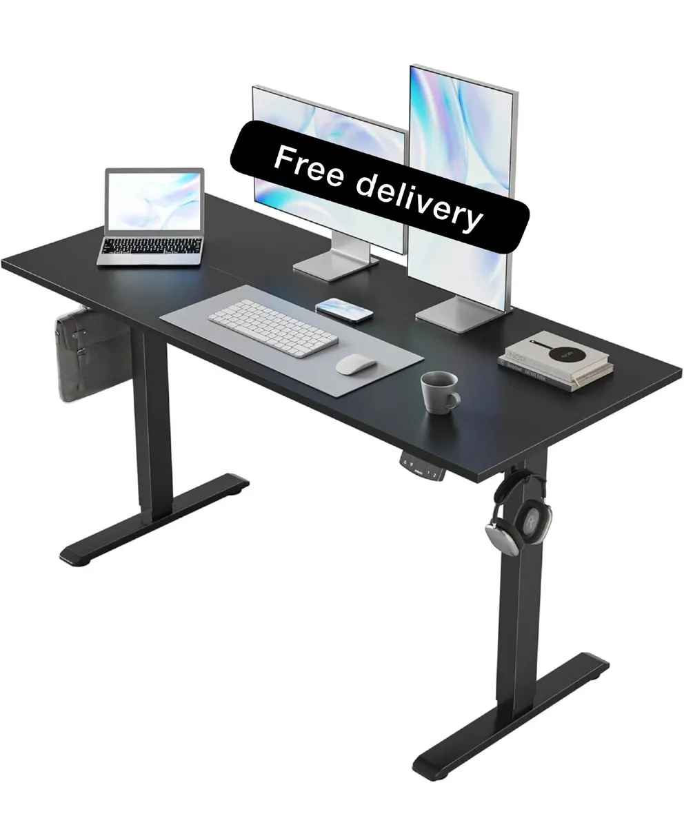Electric Standing Desk, 120 x 60 cm Height Adjusta - Image 1