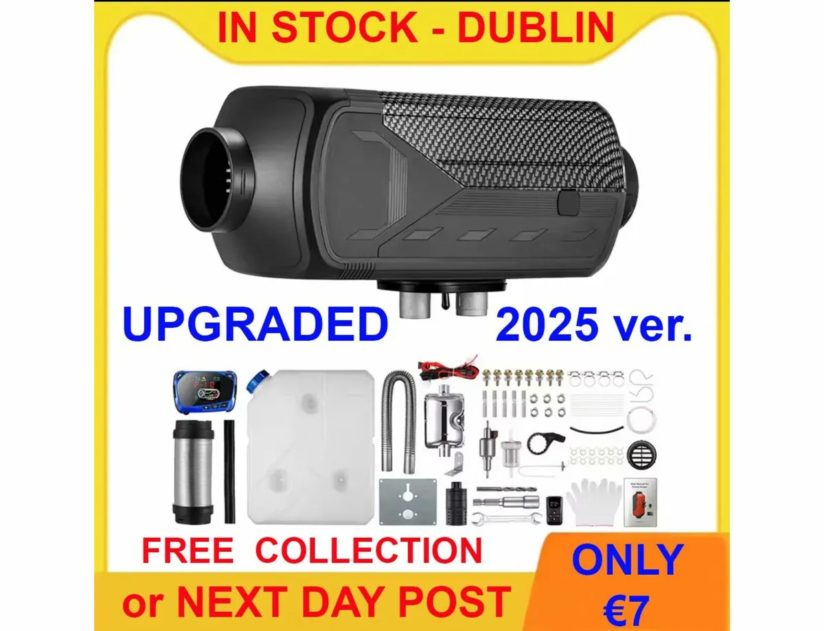 New 2025 Upgrade version 5-8Kw Diesel Air Heater - Image 1