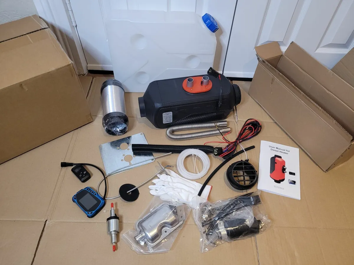 New 2025 Upgrade version 5-8Kw Diesel Air Heater - Image 2