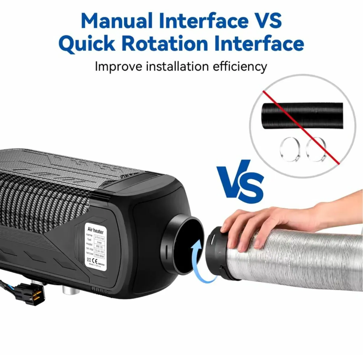 New 2025 Upgrade version 5-8Kw Diesel Air Heater - Image 4