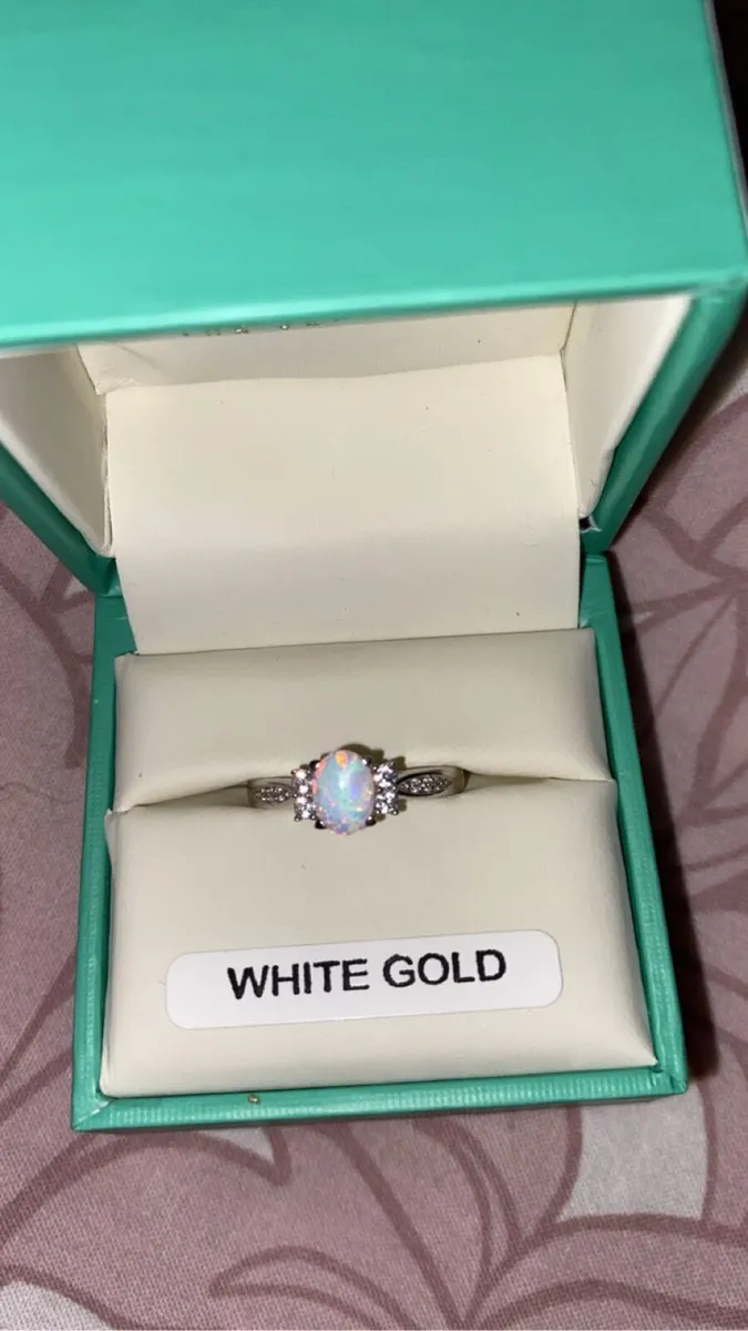 Opel Stone Ring Size M - Image 1