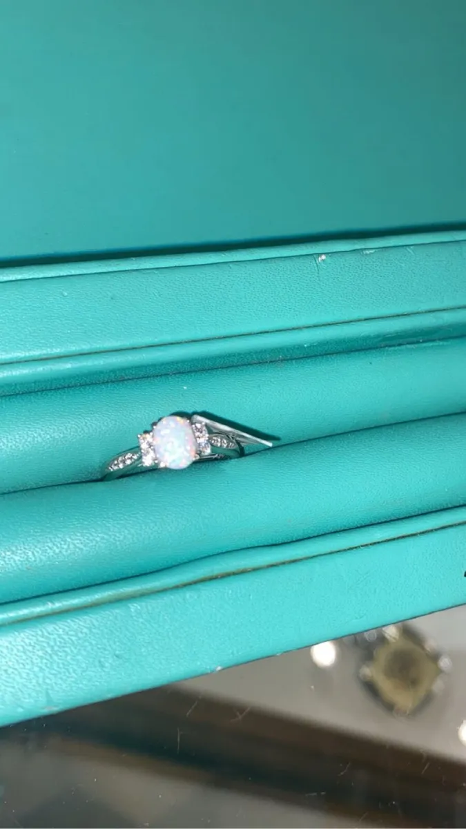 Opel Stone Ring Size M - Image 2