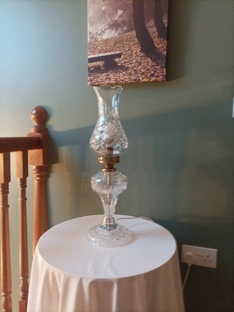 Waterford crystal lamp - Image 4