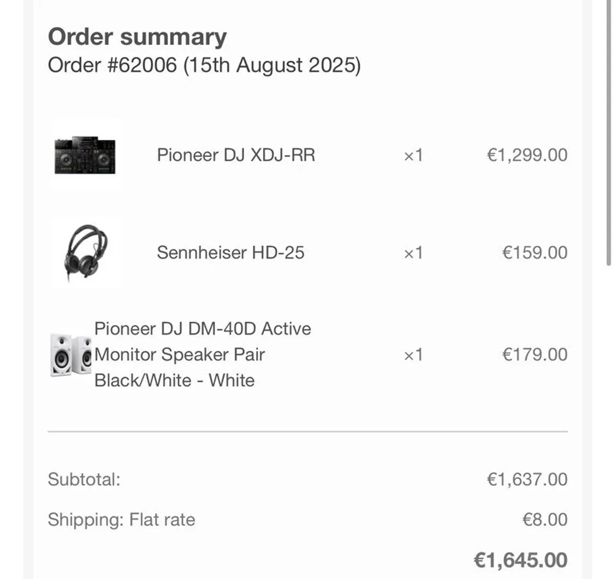 Pioneer DJ XdJ RR All in one system, with sennheiser headphones and pioneer speakers - Image 2