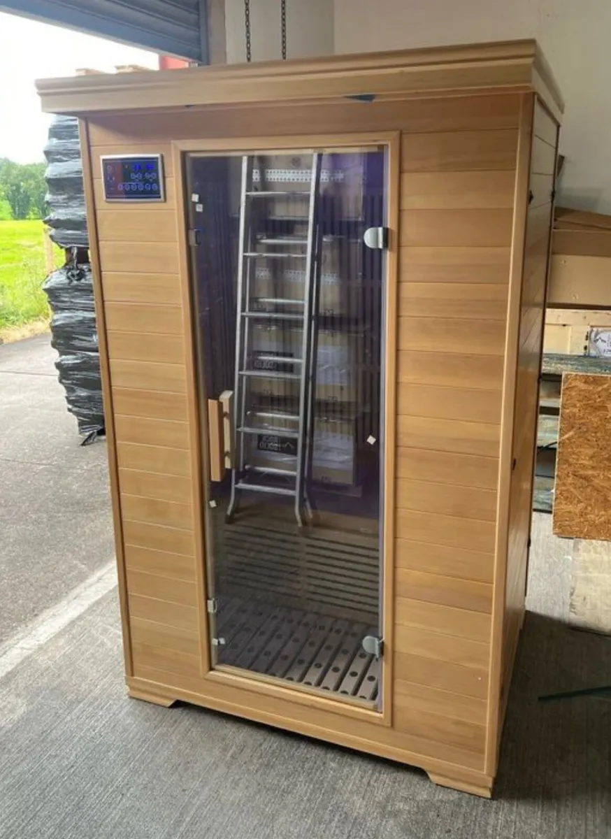 2 Person Infrared Sauna (new in boxes) - Image 1