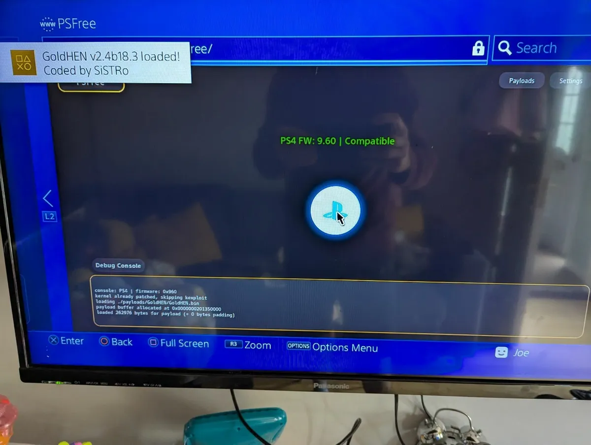 PlayStation 4 Low firmware 9.60 Goldhen - Image 3