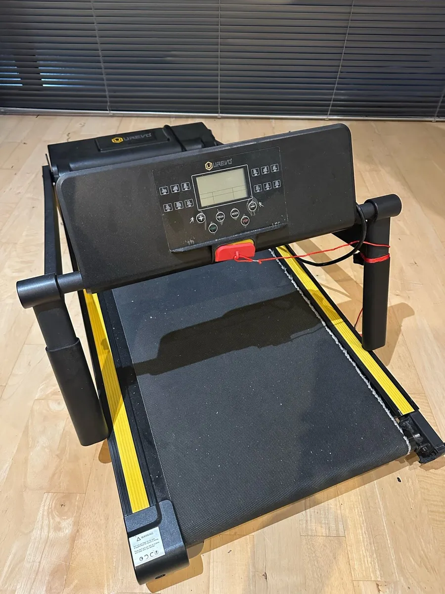 Folding under desk walking pad tread mill - Urevo - Image 3