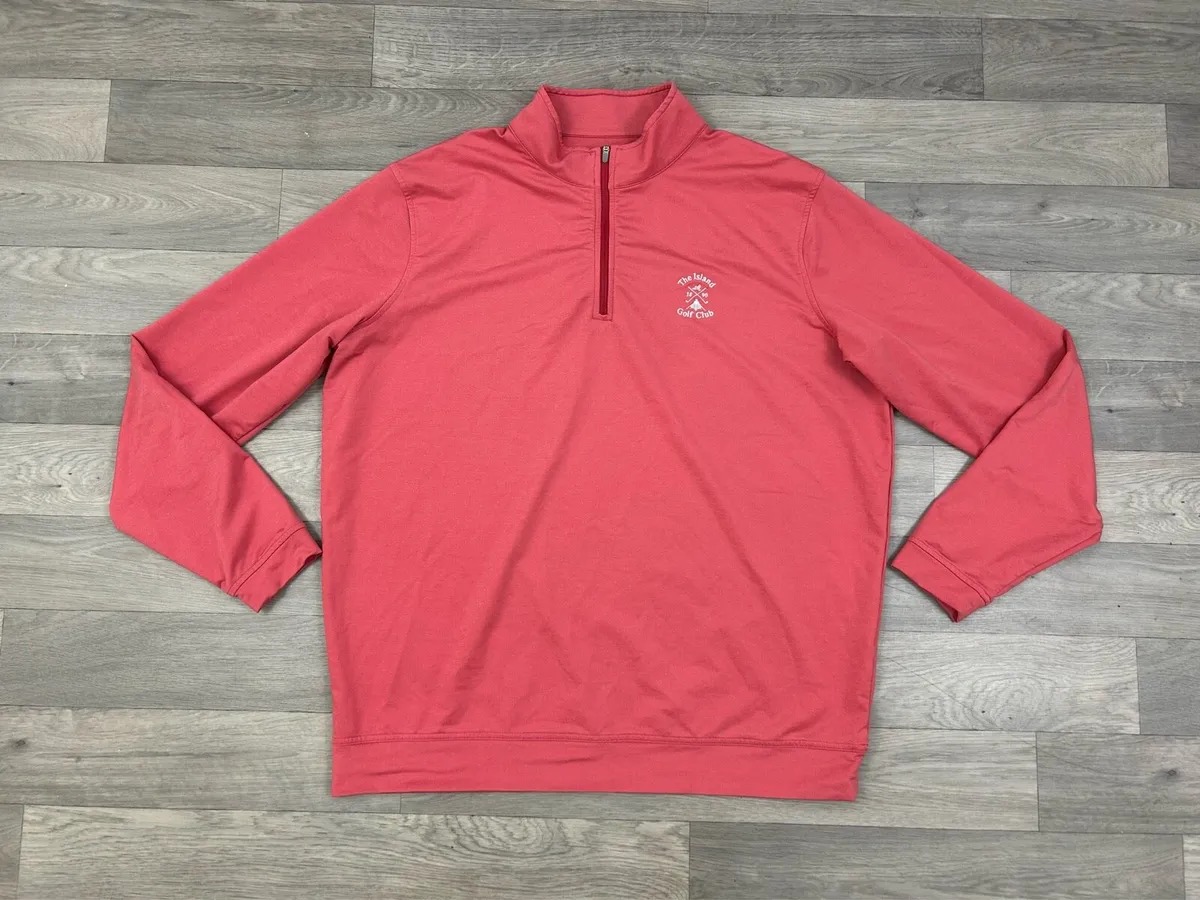 Peter Millar Half Zip The Island Golf Club Jumper - Image 1