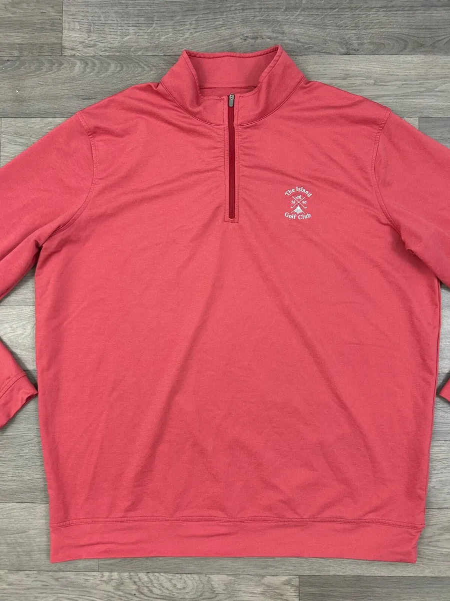 Peter Millar Half Zip The Island Golf Club Jumper - Image 2