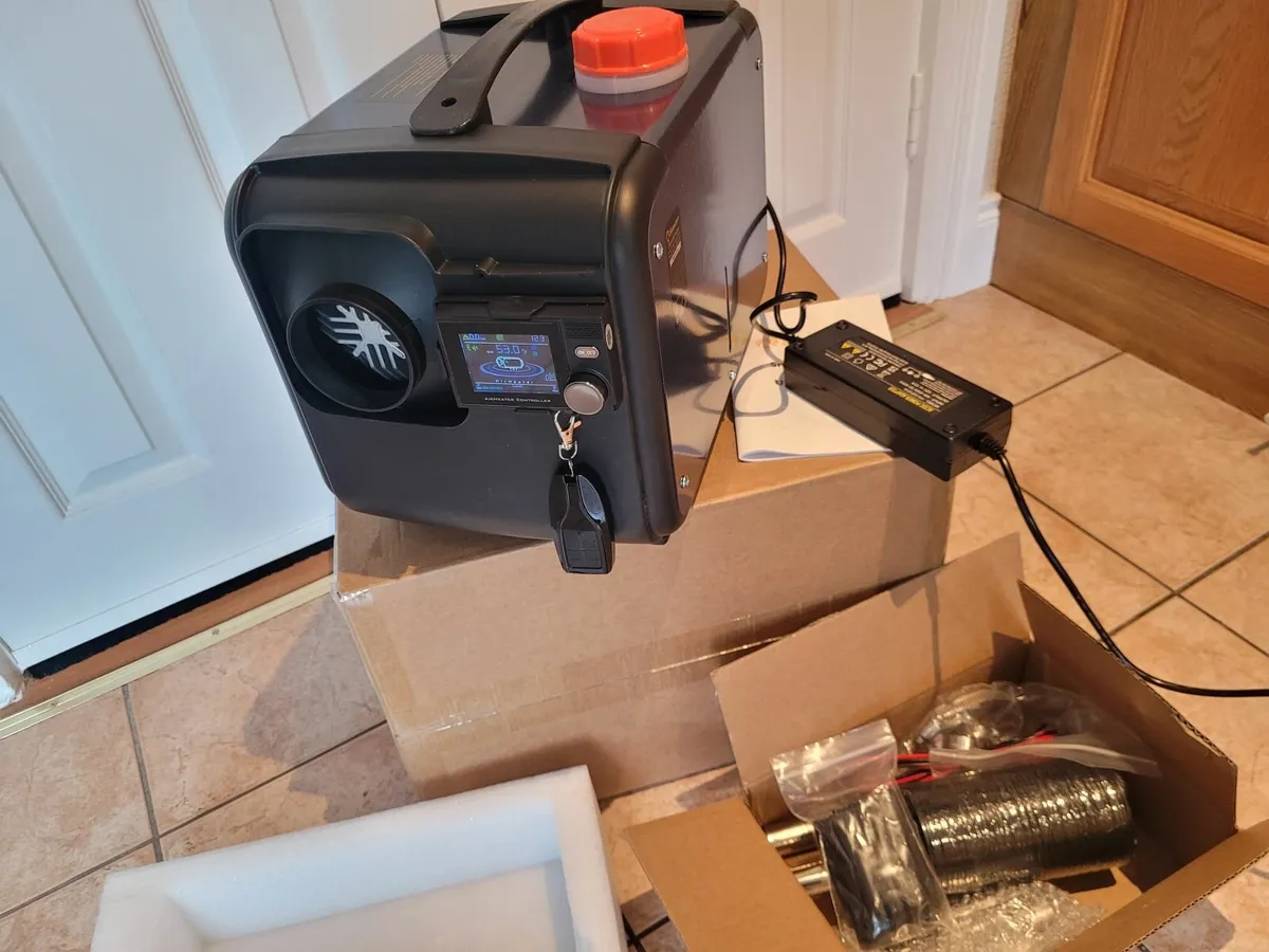 Diesel Air Heater with 220V  power and Bluetooth. - Image 2