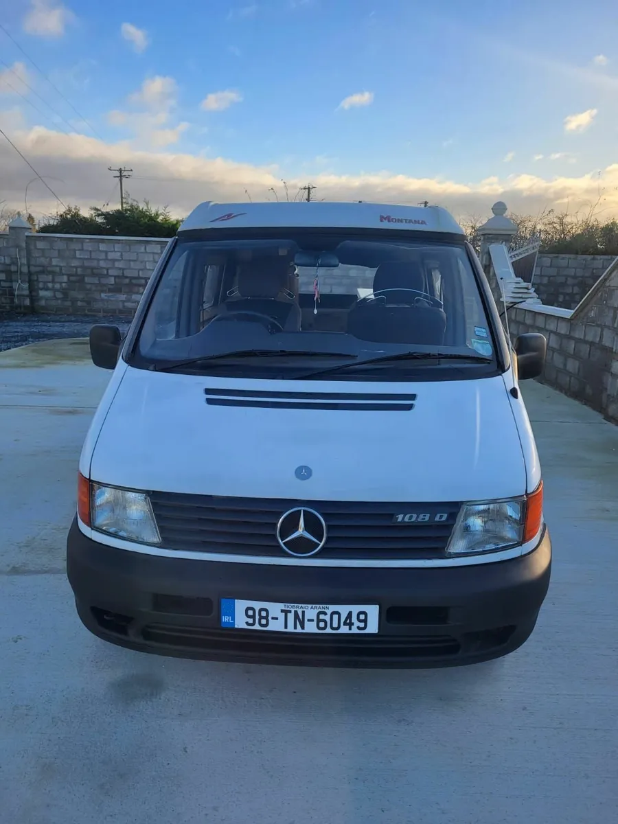 98' Mercedes Vito Camper - Image 2