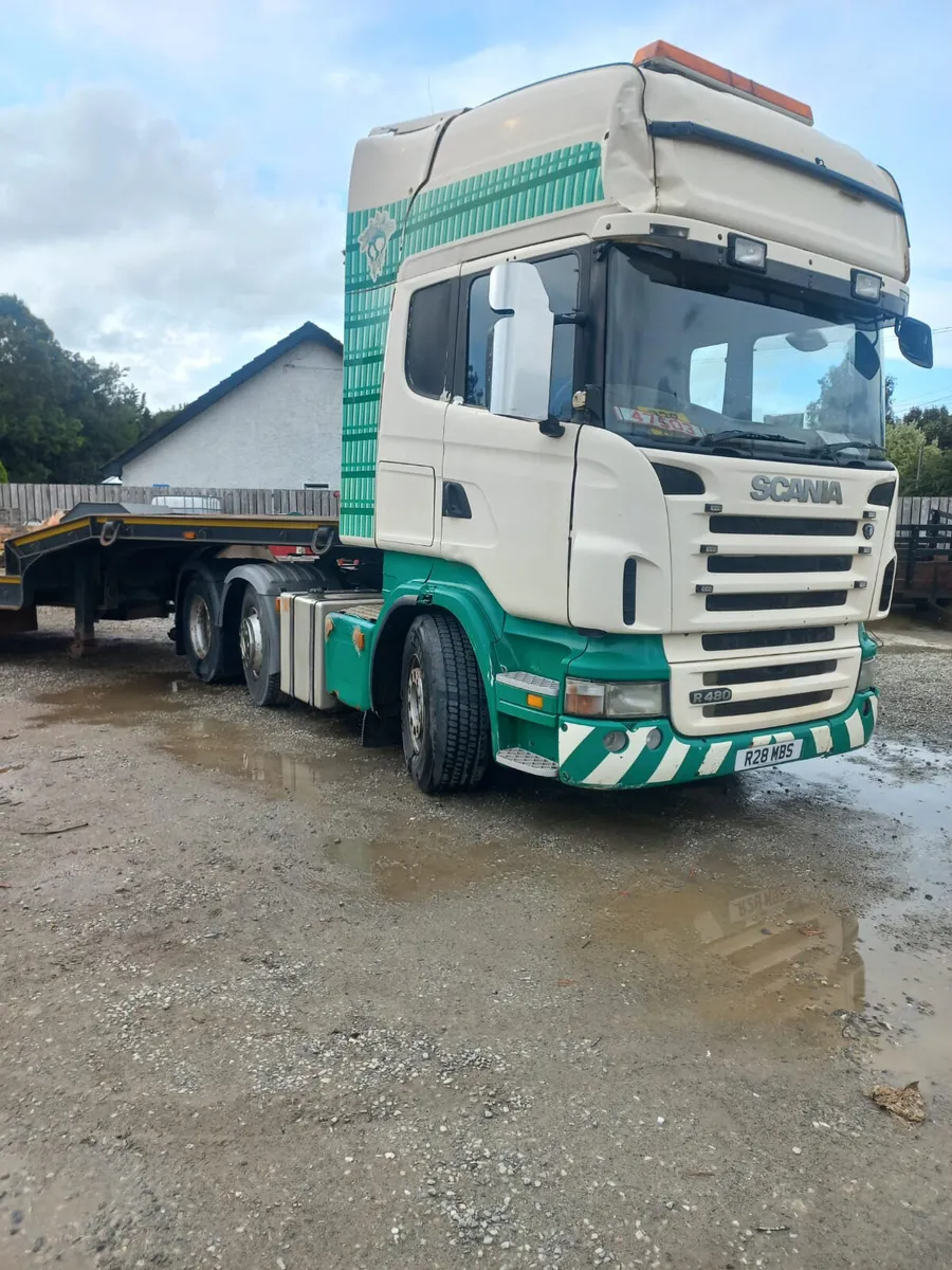 2008 Scania R480 6*2 C/W 2009 MAC Low Loader - Image 3